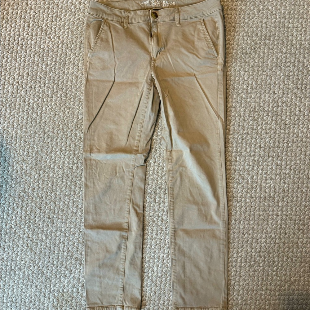 American Eagle super stretch skinny khaki
